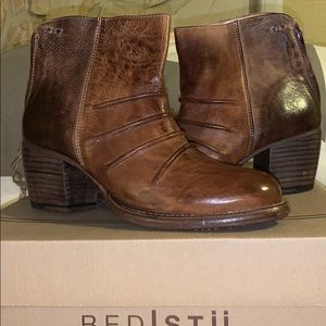Bed Stu Arcane Ankle Boot - Tan Rustic Teak NWT